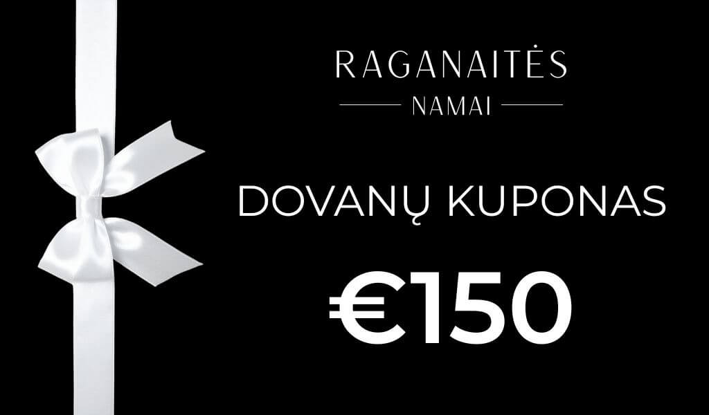 Raganaitės namai dovanų kuponas 150 eurų