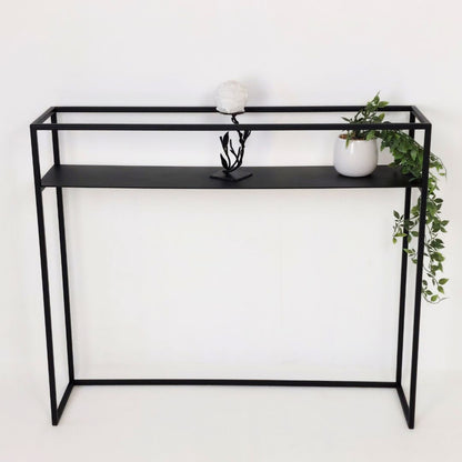 pastatoma lentyna, minimalistinė konsolė
