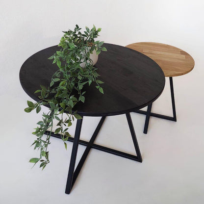 Apvalių kavos staliukų komplektas NORD